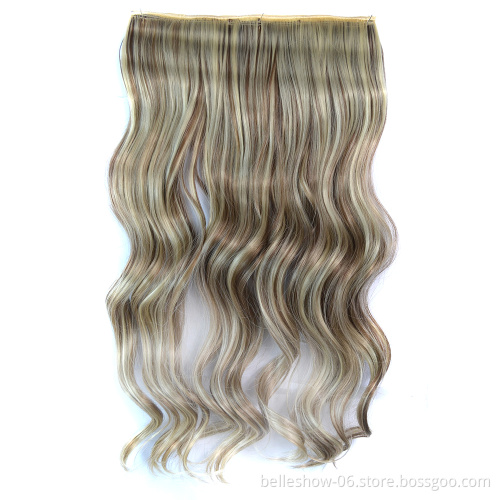 clip in water wave hair extension kinky curly hair extension for short hair